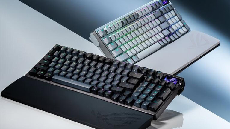 ASUS ROG Azoth 96 HE arriva in Italia: è una tastiera analogica da 8.000 Hz