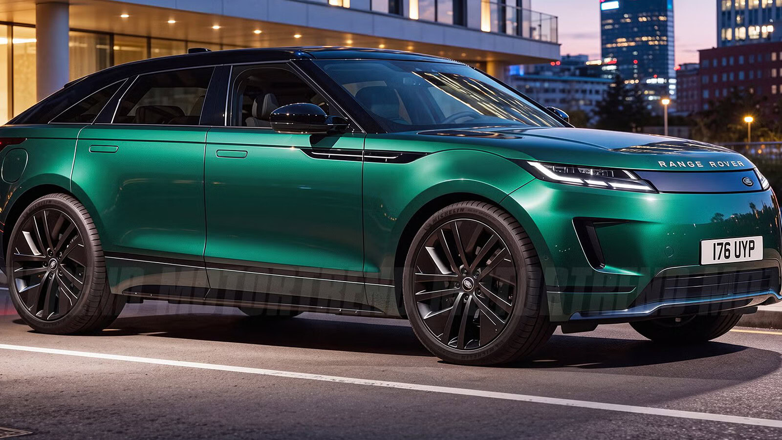 Range Rover GT: la prima elettrica bassa del marchio in foto spia
