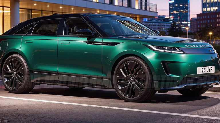 Range Rover GT: la prima elettrica bassa del marchio in foto spia