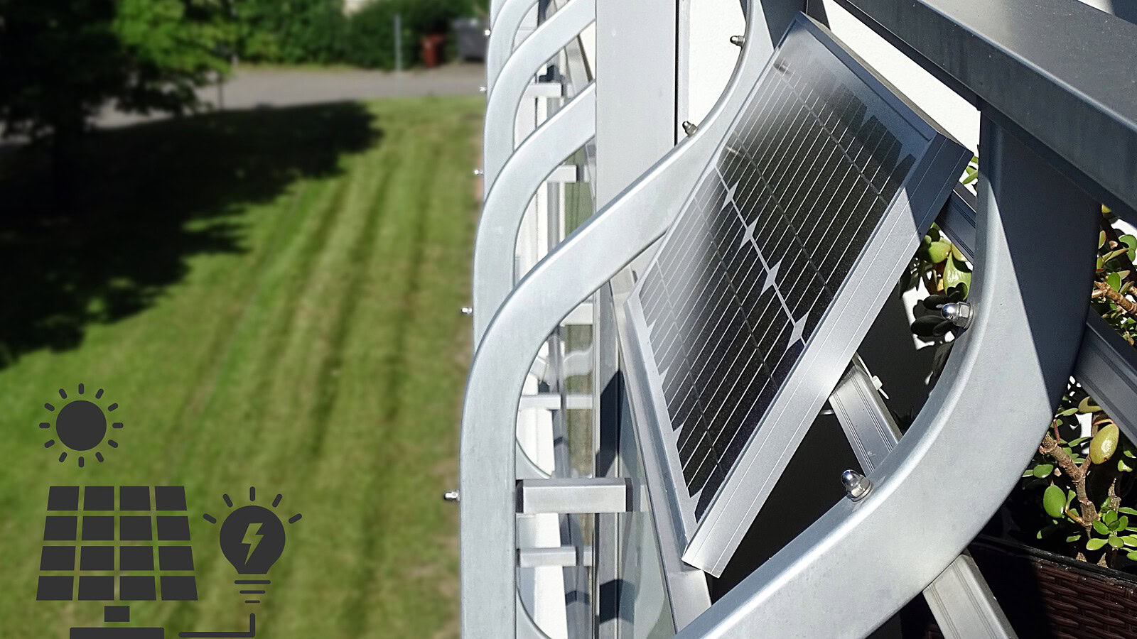 Fotovoltaico da balcone gratis a Kassel: 80 euro l'anno in meno