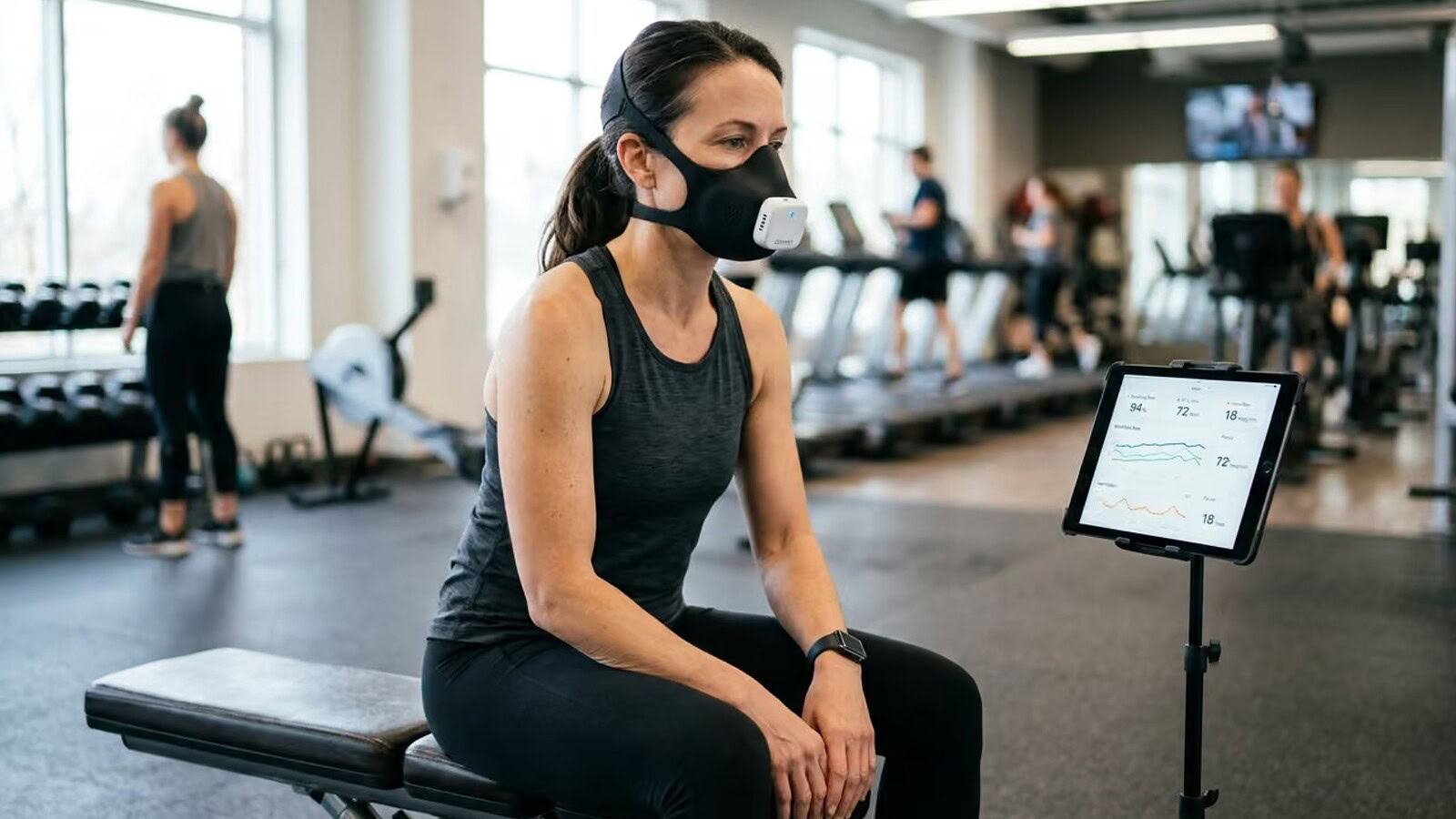 PNOĒ 2.0, la maschera che misura il metabolismo in otto minuti