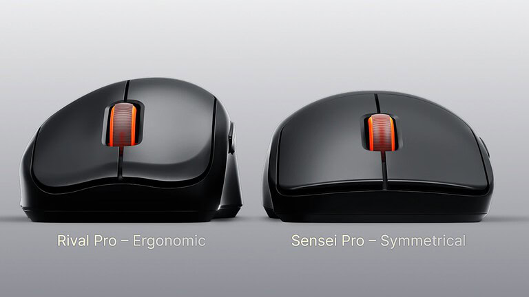 SteelSeries Rival Pro e Sensei Pro: wireless UWB a 8.000 Hz