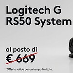 Logitech G RS50 in offerta: base Direct Drive 8 Nm a 499€