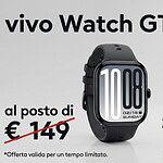Vivo Watch GT2 a 119 euro: 25 giorni di autonomia e padel