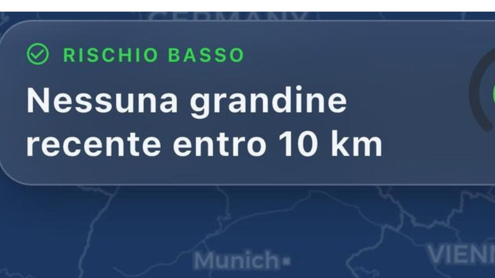 Grandinometro, l'app gratuita che avvisa prima della grandine