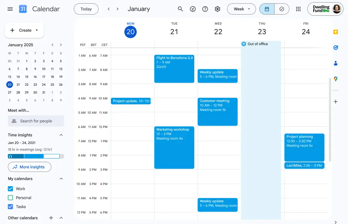 terzo fuso orario Google Calendar aggiunge il terzo fuso orario con etichette