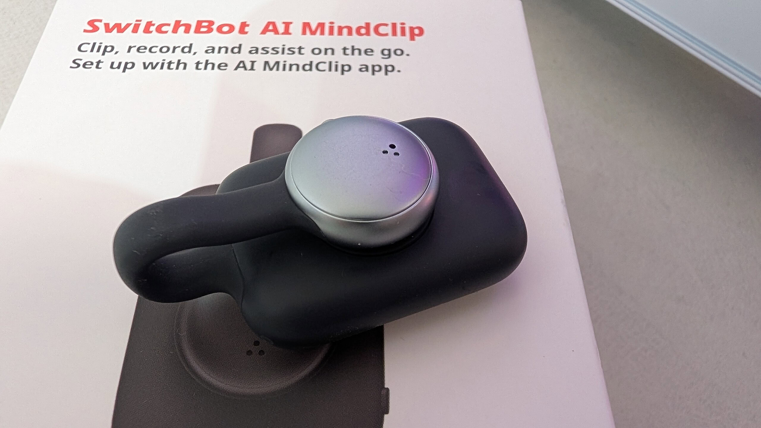 SwitchBot AI MindClip - dettaglio
