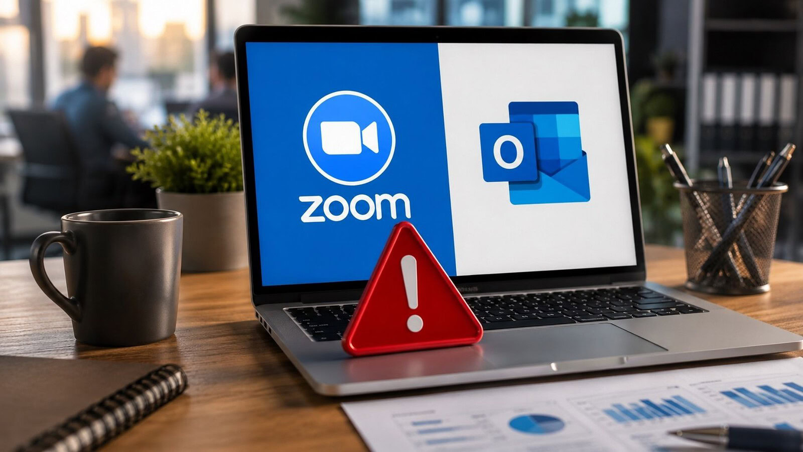 Zoom e Outlook, 4,7 milioni di attacchi al rientro in ufficio