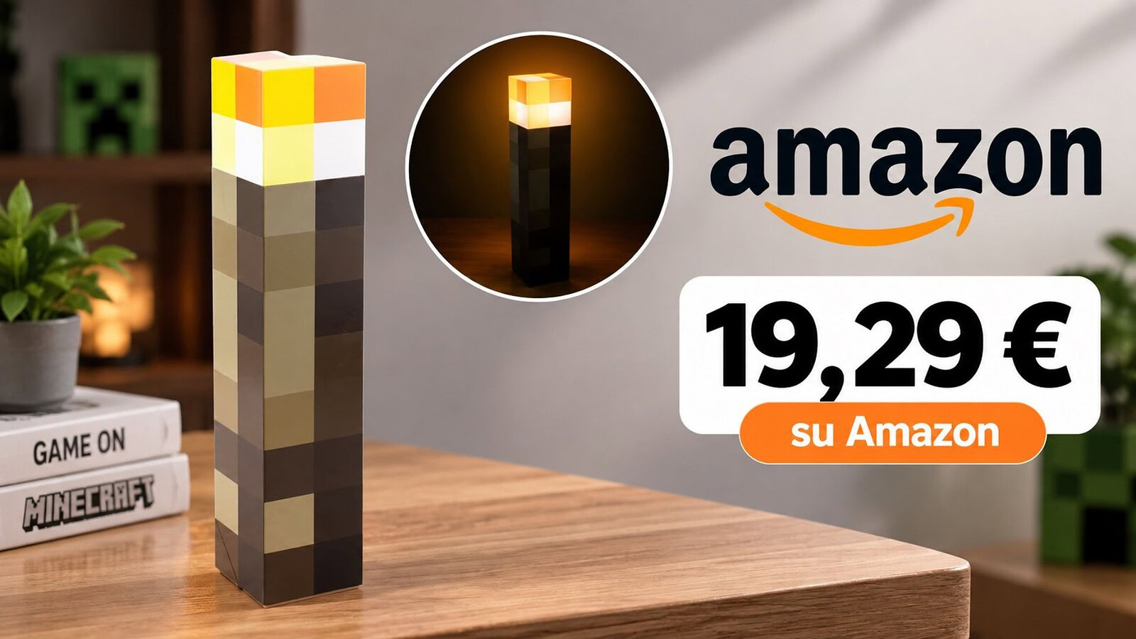 Minecraft Torcia Amazon