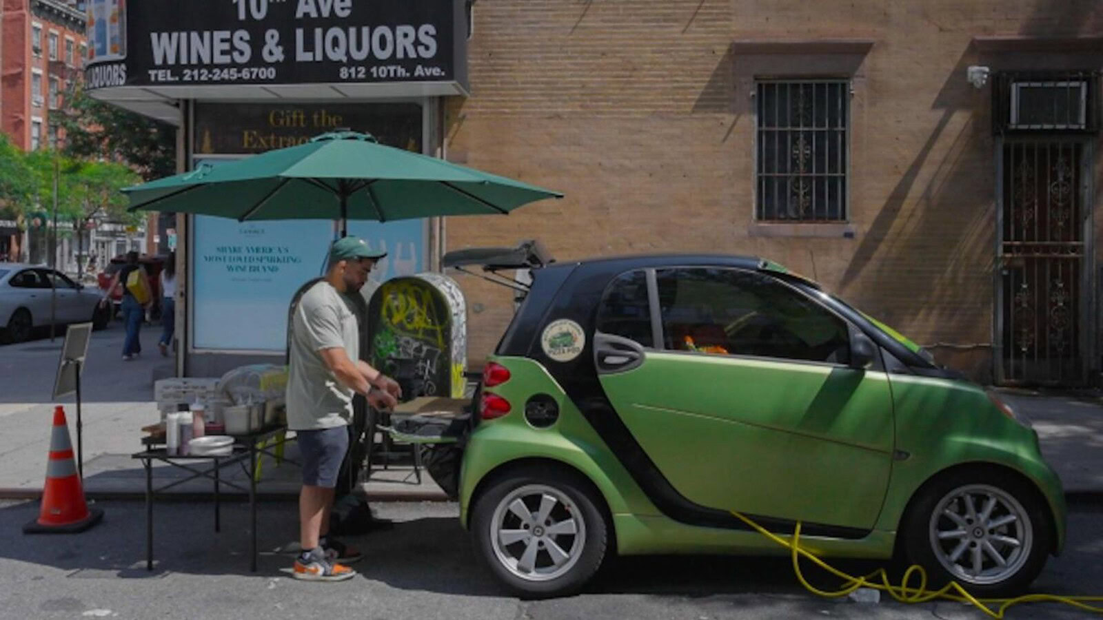 Pizza Pod NYC: pizzeria in una Smart da 12mila dollari al mese