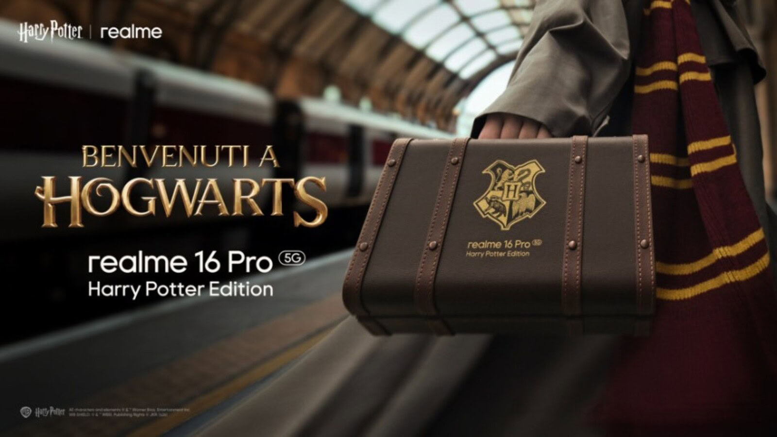 realme 16 Pro 5G Harry Potter Edition è ufficiale, la magia è servita