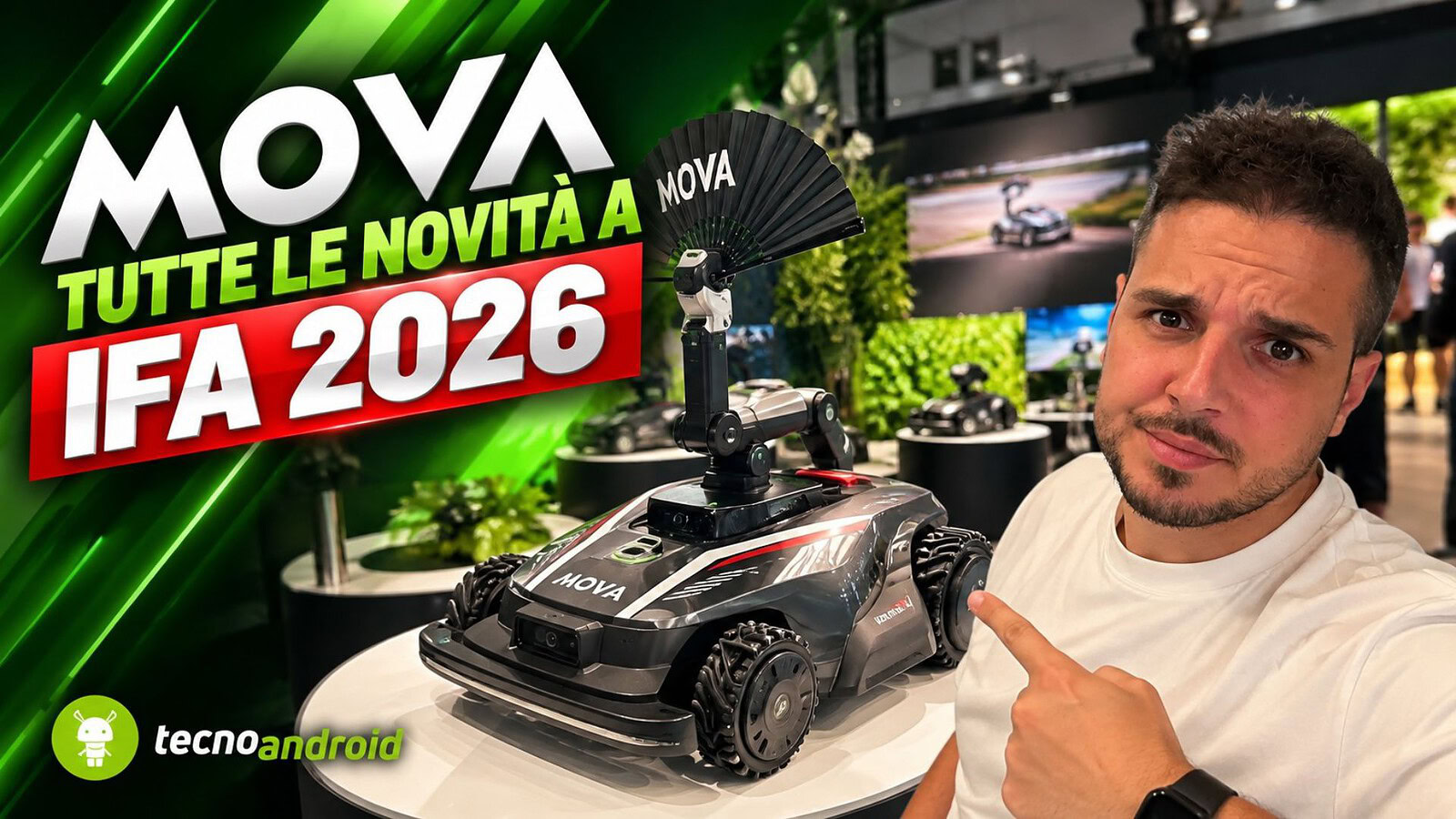 MOVA a IFA 2026: robot sempre più intelligenti, dal giardino alla pulizia di casa