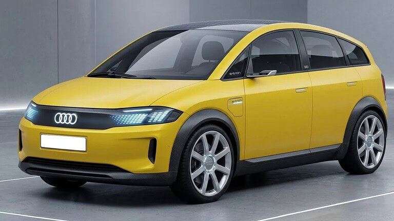 Audi A2 e-tron, il crossover elettrico da 600 km arriva nel 2026
