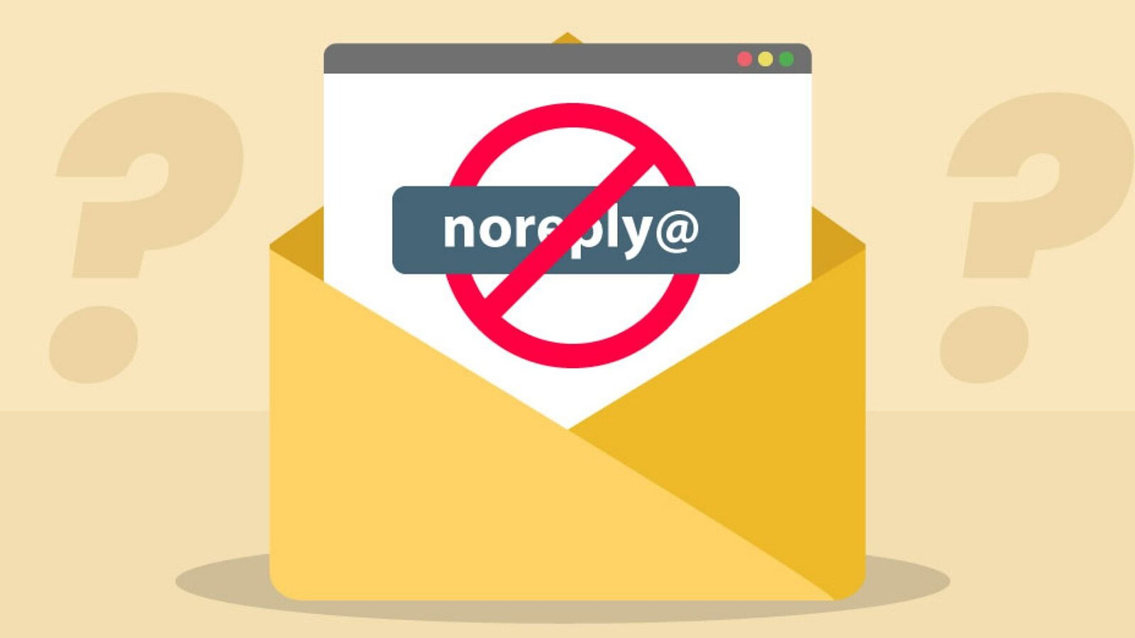 Email noreply, 438.000 messaggi finiti nella casella sbagliata