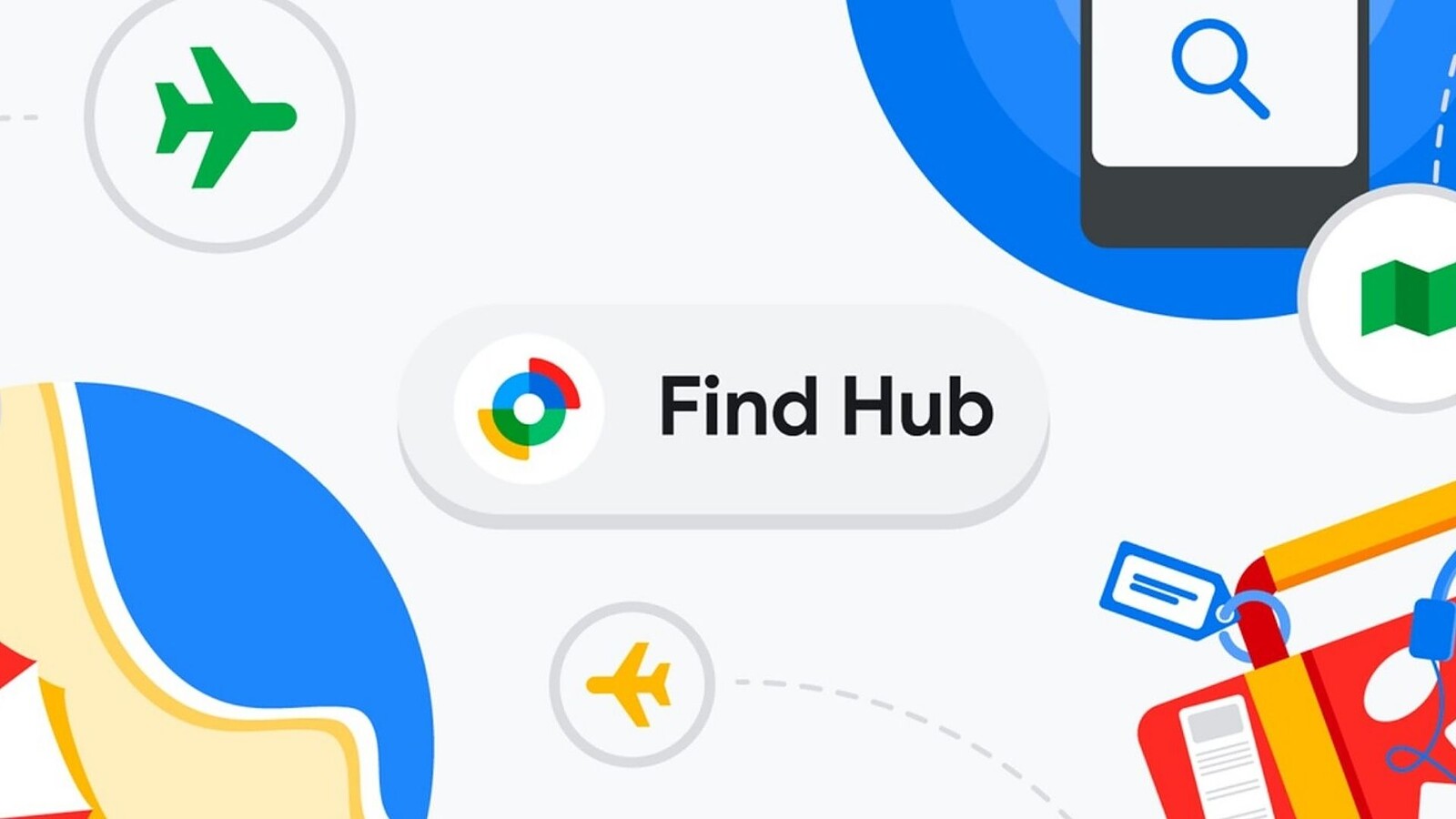 Google Find Hub, arriva la scheda che ricorda dove hai messo tutto