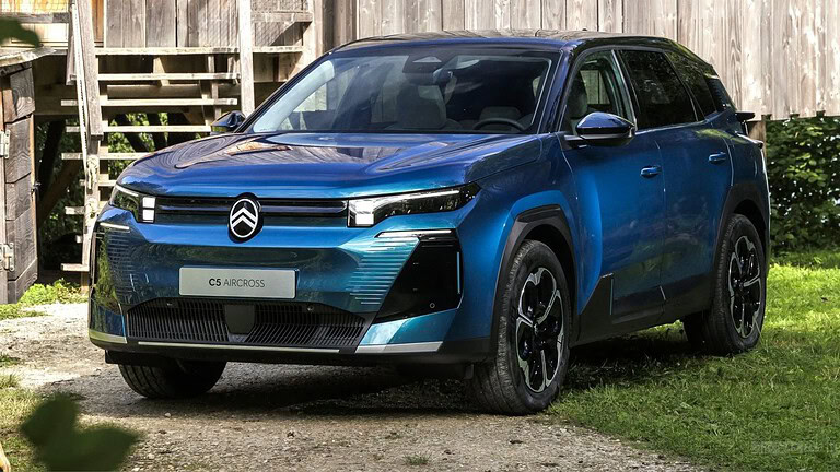 Citroen C5 Aircross Emeraude: il blu che arriva dalla Bretagna