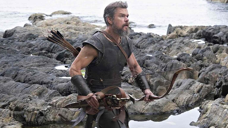 The Odyssey, Matt Damon ha girato in un oceano in tempesta