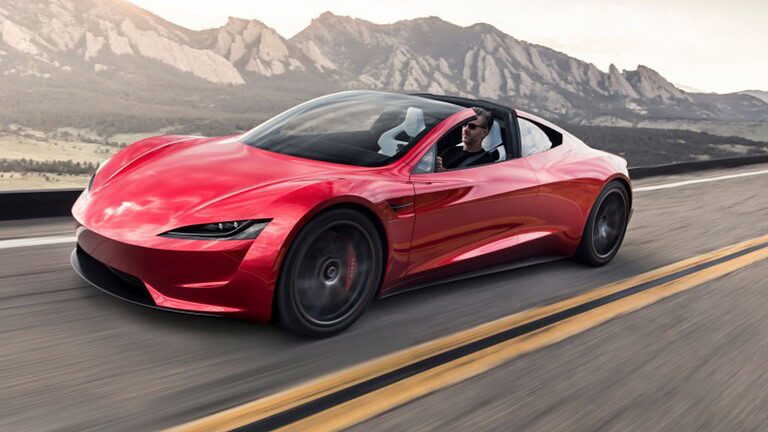 Tesla Roadster arriva il 10 ottobre: si parla anche di volo