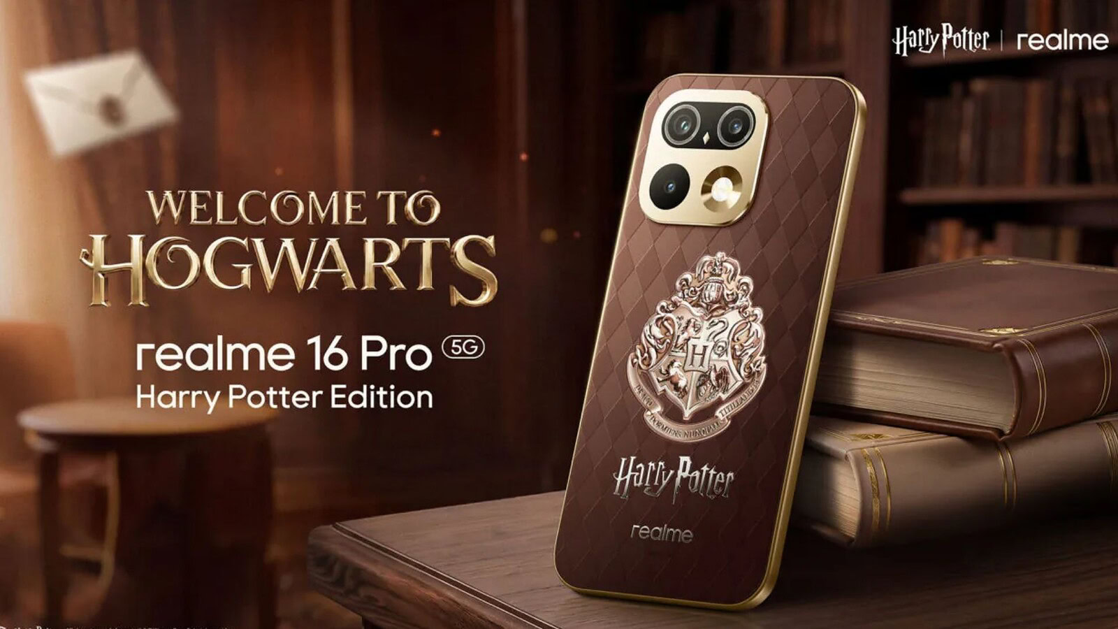 Realme 16 Pro Harry Potter Edition: il retro è pazzesco