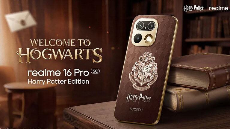 Realme 16 Pro Harry Potter Edition: il retro è pazzesco