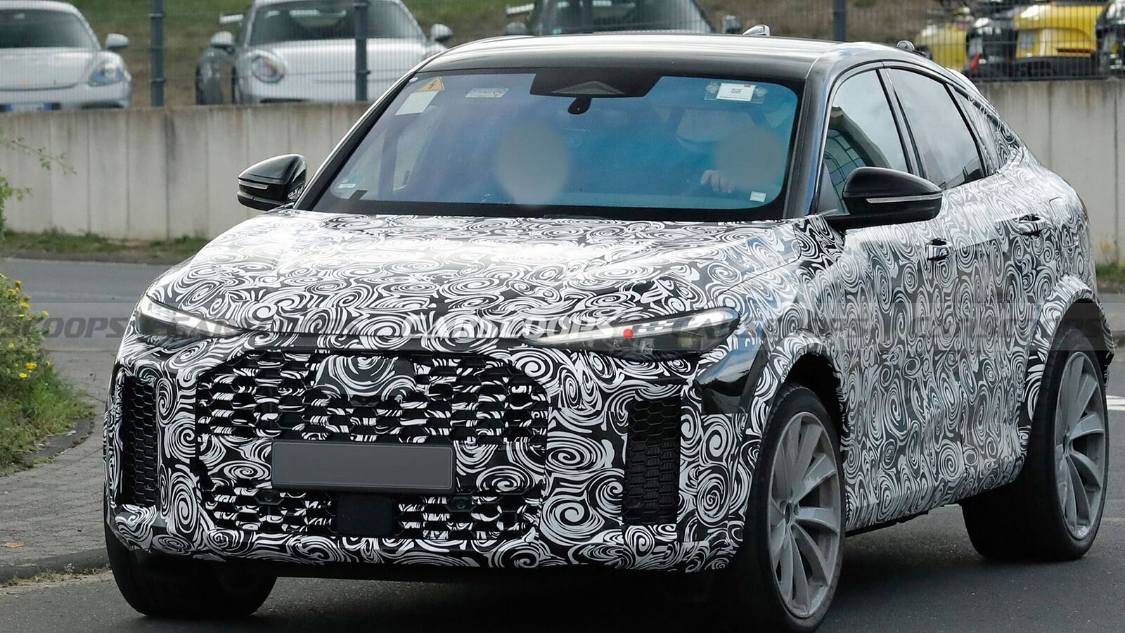 Audi RS Q5 Sportback: primo avvistamento con 630 CV ibridi