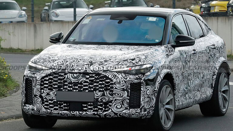 Audi RS Q5 Sportback: primo avvistamento con 630 CV ibridi
