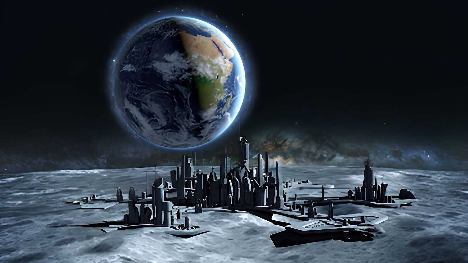 Colonia lunare: l'acqua basterebbe solo per un secolo