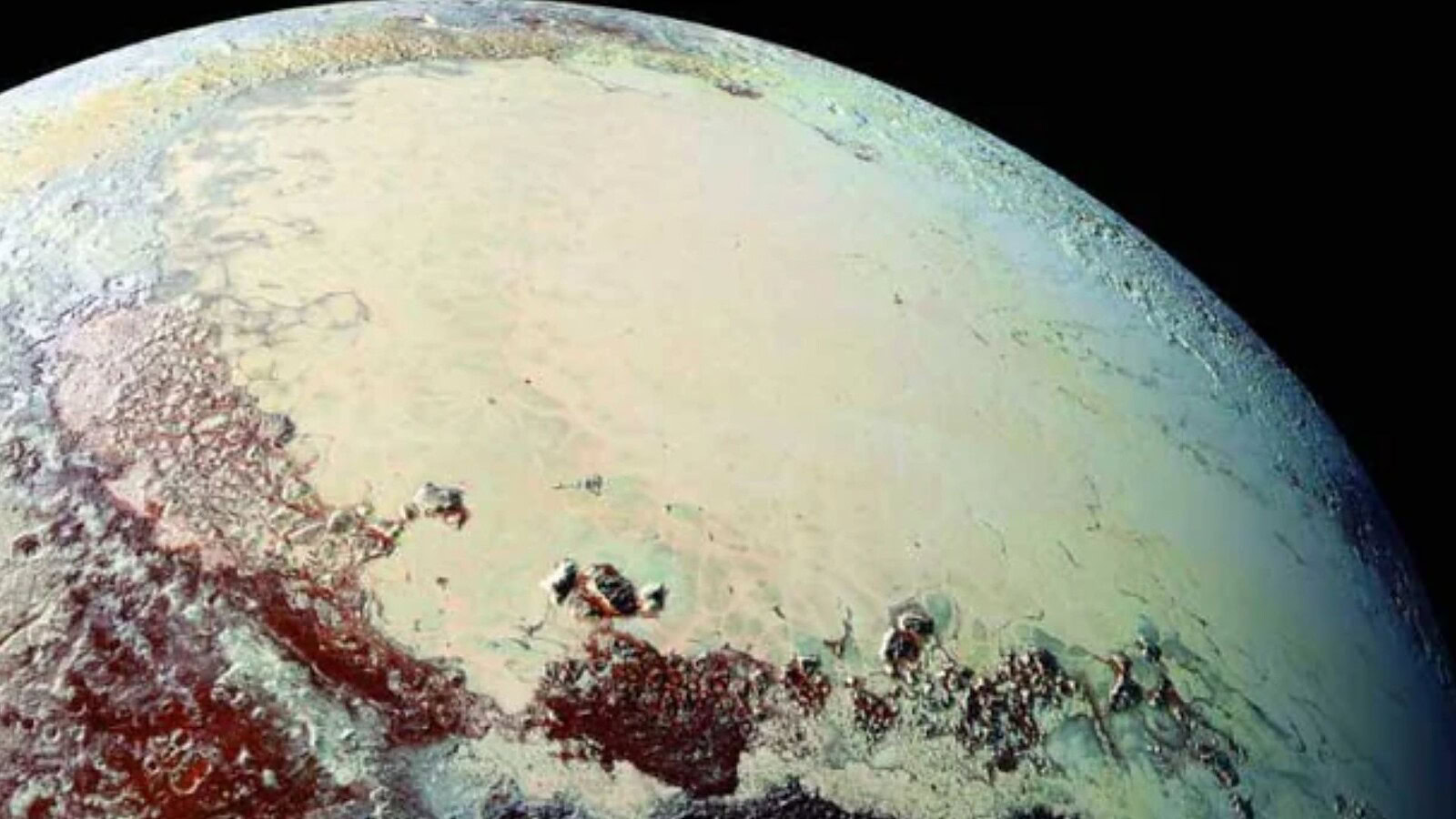 Plutone, azoto liquido in superficie: la scoperta di New Horizons