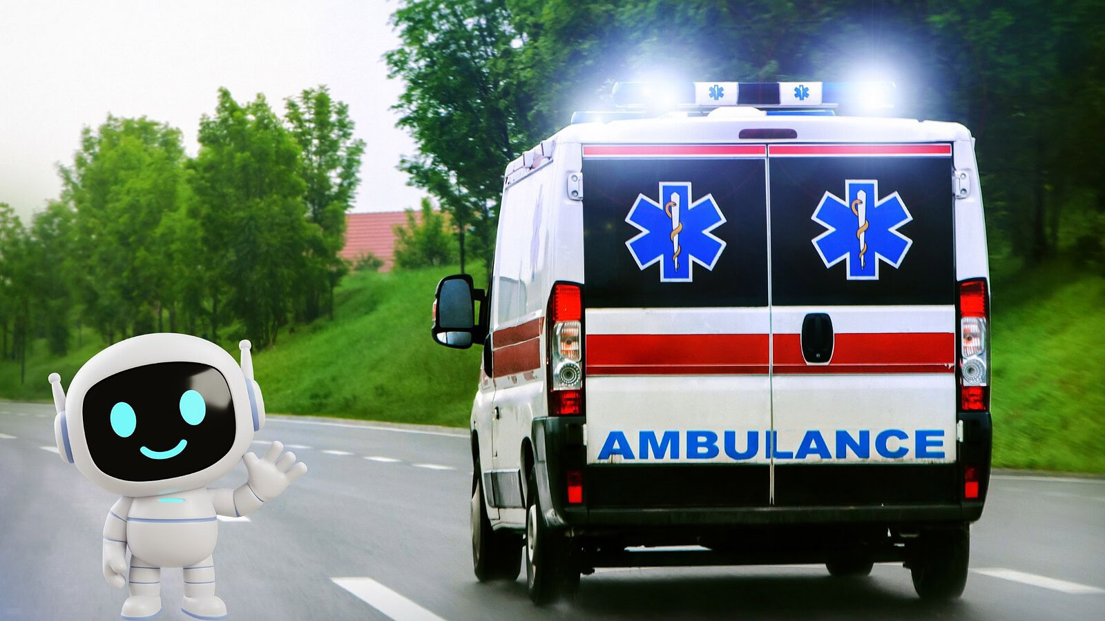 Ambulanza per robot umanoidi: in Giappone arriva il furgone