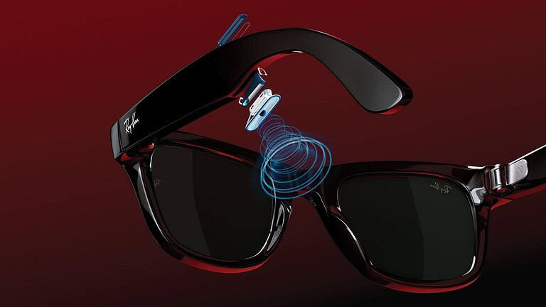 Ray-Ban Meta Audio: occhiali smart senza fotocamera da 43 grammi