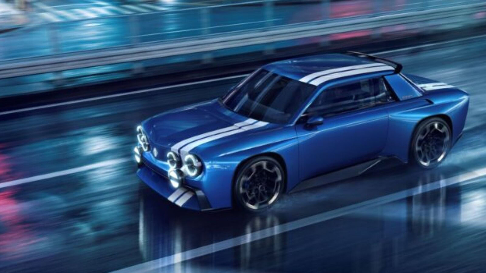 Renault 8 Gordini Concept: coupé elettrica da 270 CV