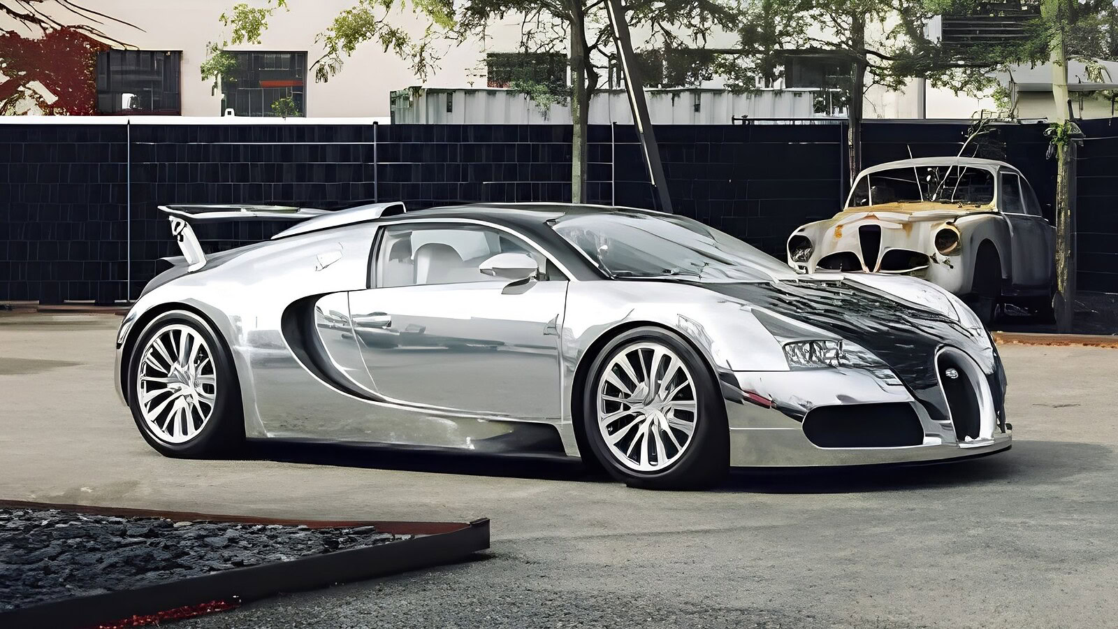 Bugatti Veyron in alluminio lucidato: Alonso ha la più rara