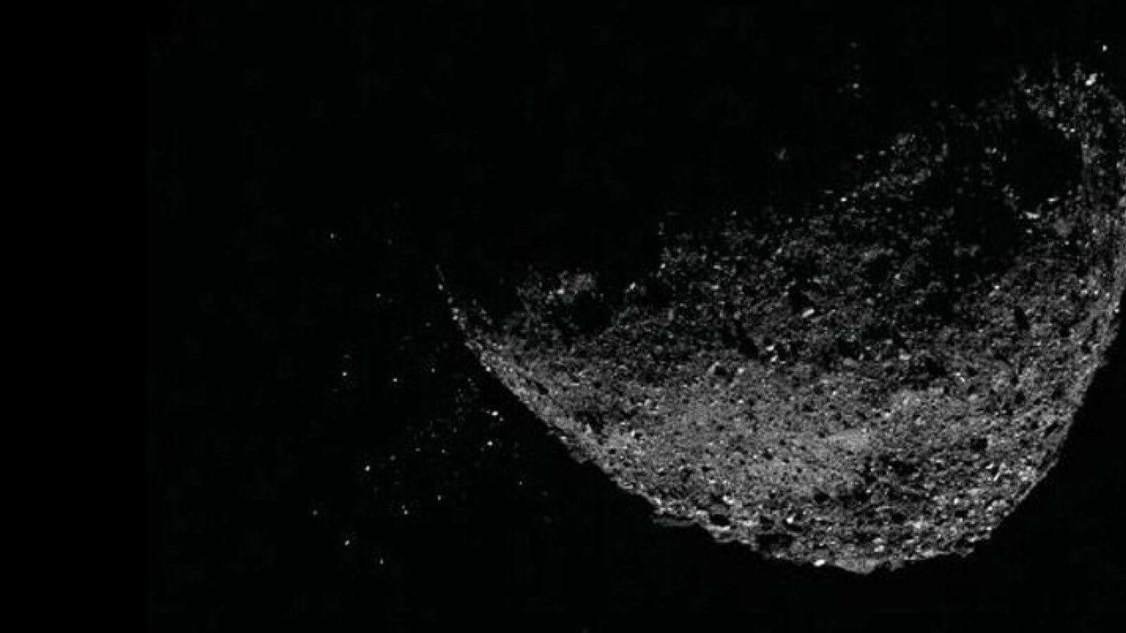 Bennu, la polvere dell'asteroide svela il ruolo di Giove
