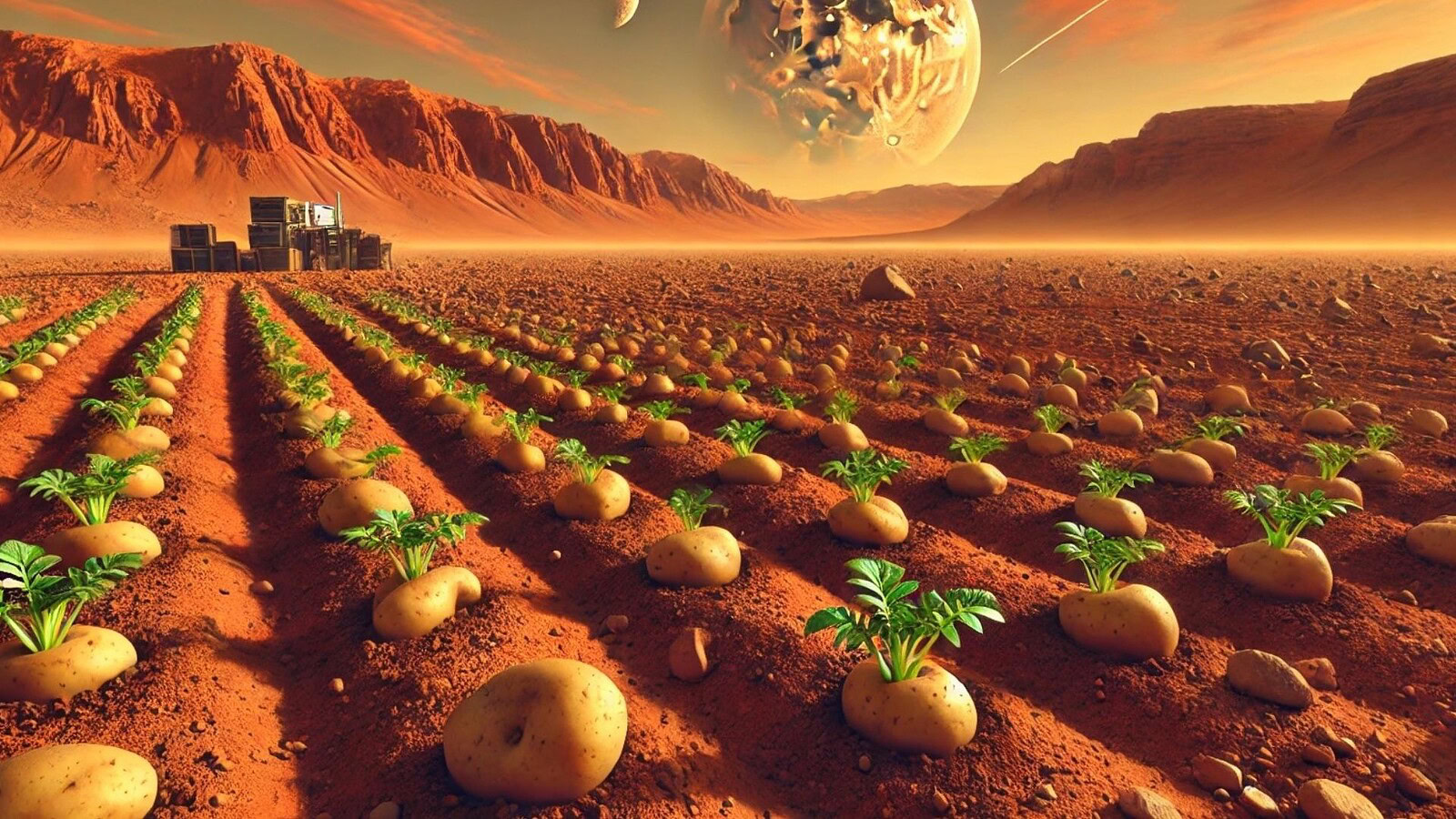 Coltivare su Marte: i funghi potrebbero trasformare la regolite