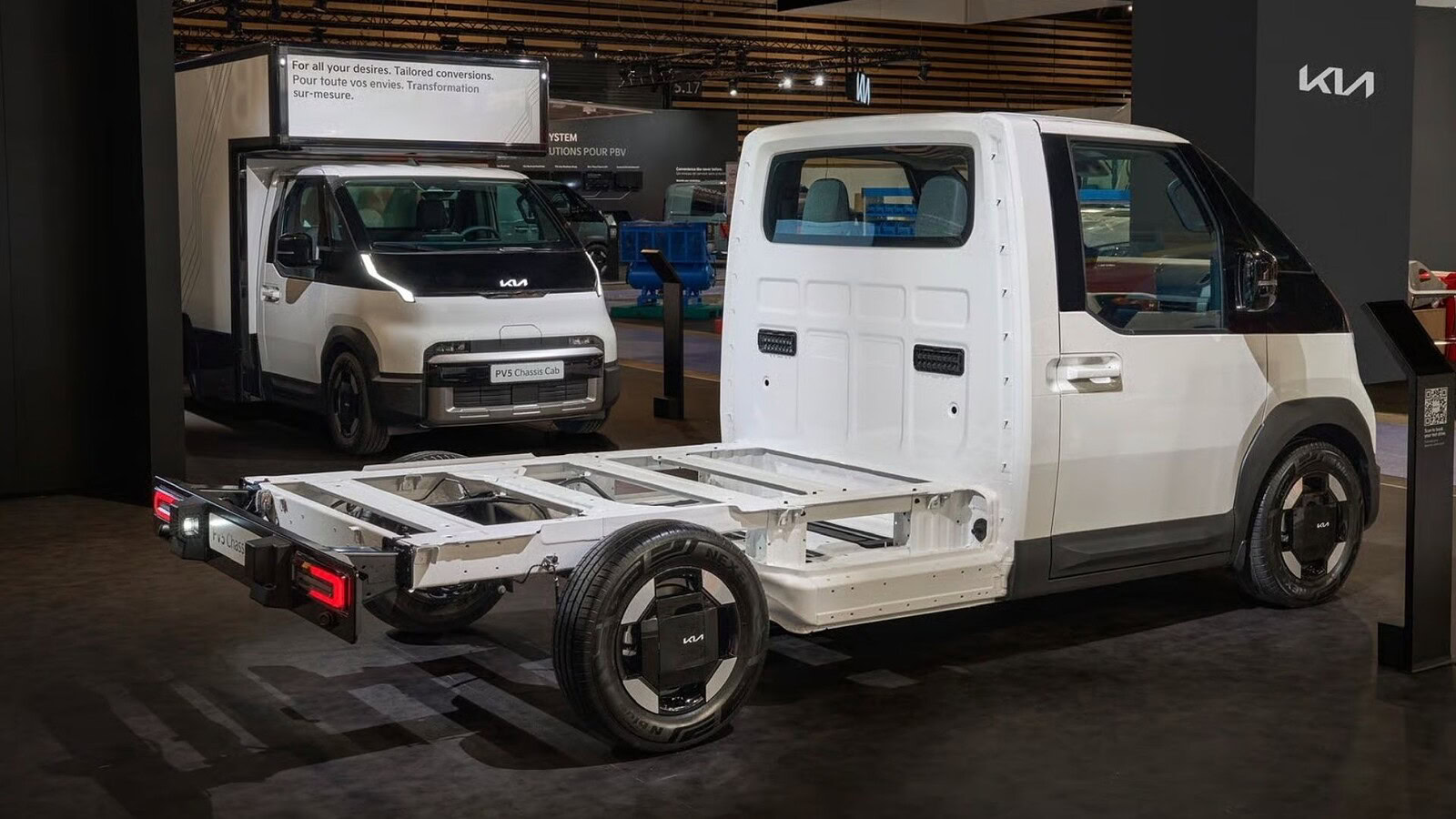 Kia PV5 Chassis, il telaio elettrico per food truck e camper