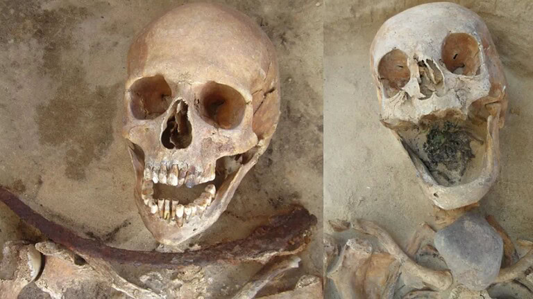 Vampiri in Polonia: scheletri incatenati nelle bare a Drawsko
