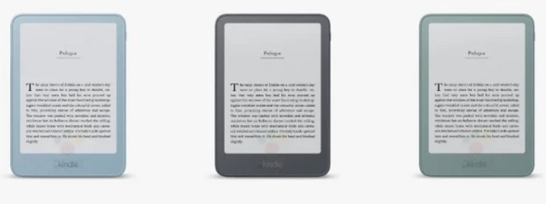 nuovo Kindle - dettaglio Amazon Kindle, le foto trapelate svelano 5 colori pastello
