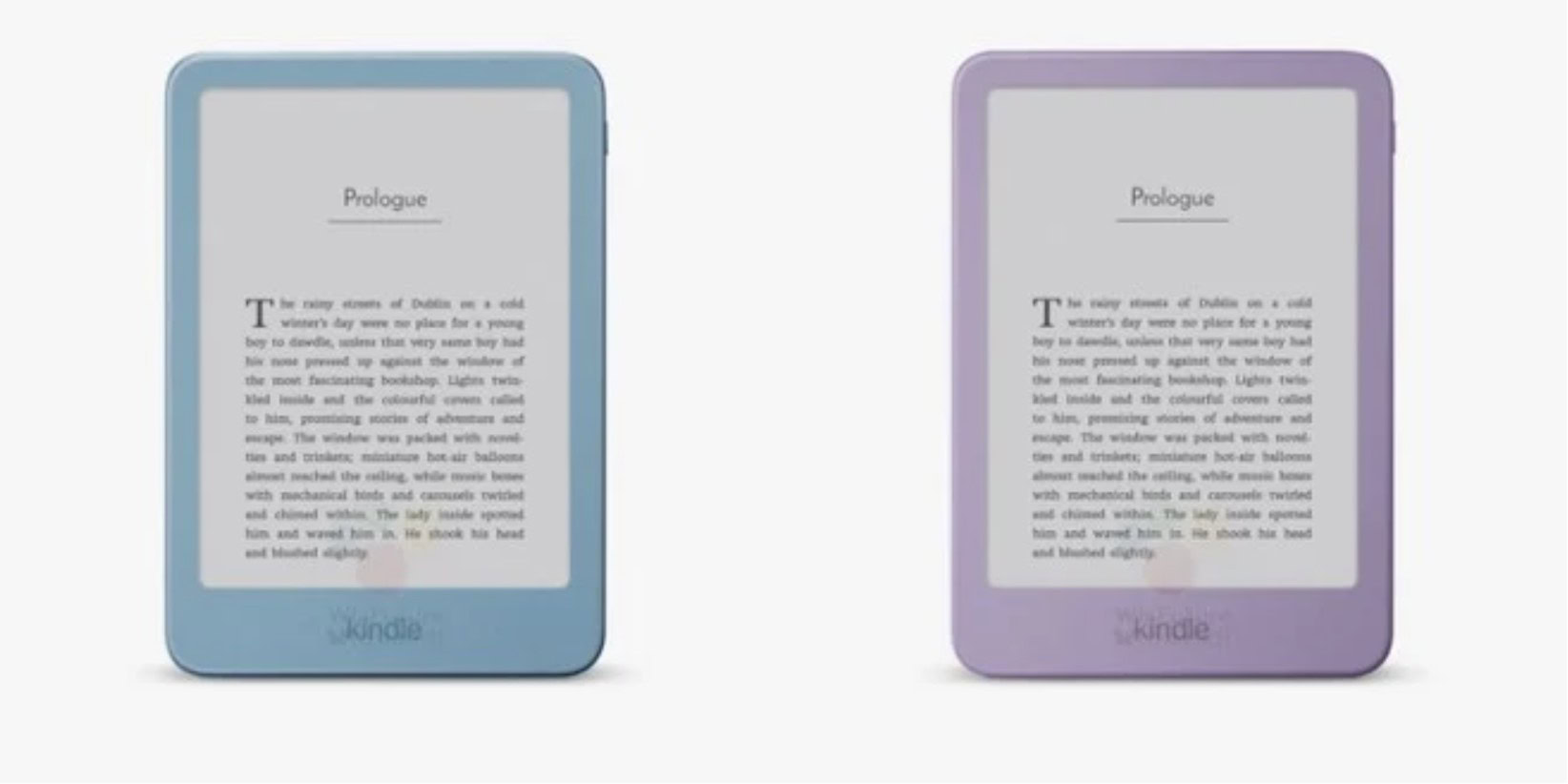 nuovo Kindle Amazon Kindle, le foto trapelate svelano 5 colori pastello