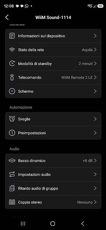 WiiM Sound - specifiche WiiM Sound - specifiche