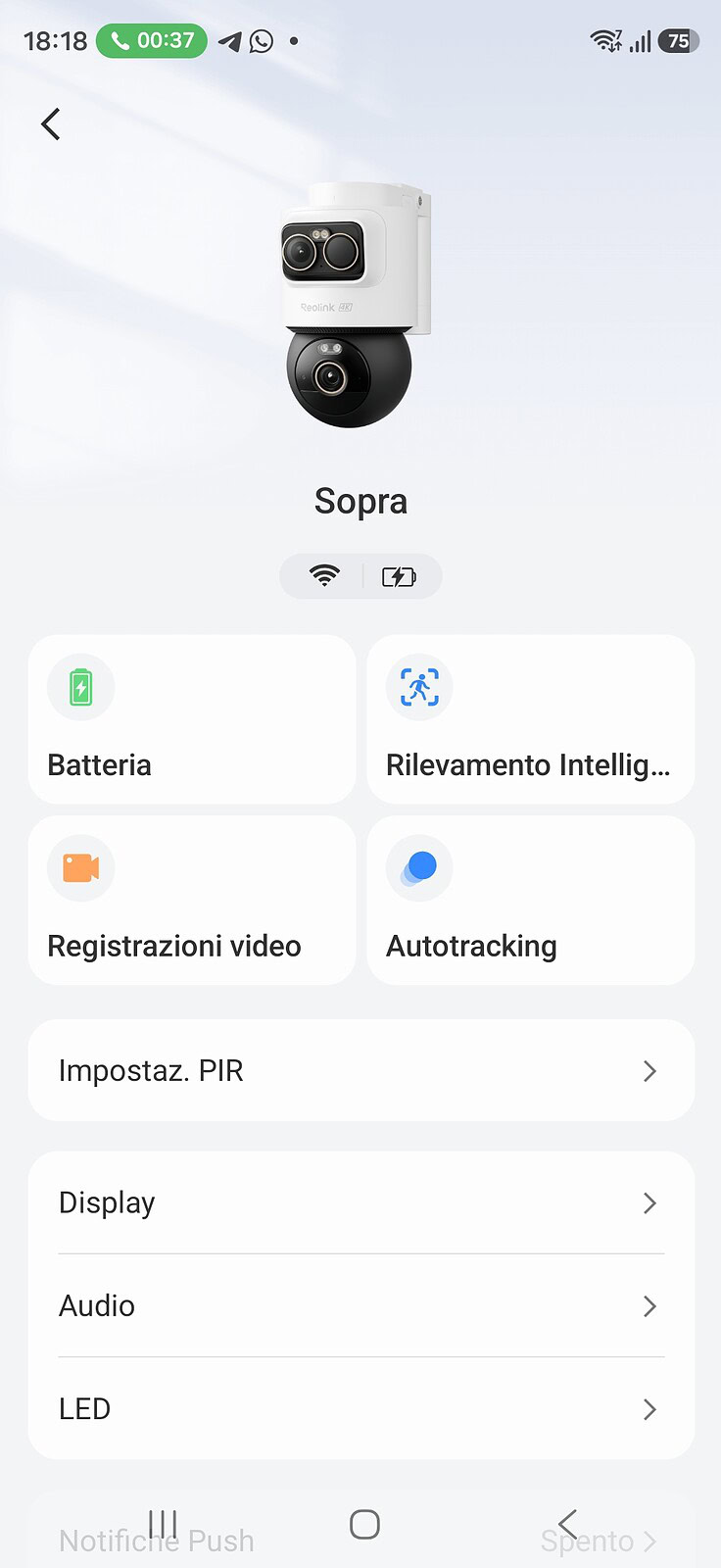 Reolink OMVI 2i Ultra - funzionalità Reolink OMVI 2i Ultra - funzionalità
