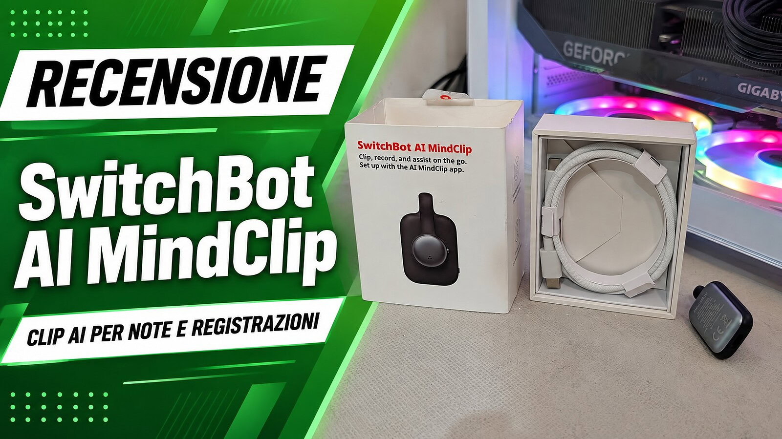 SwitchBot AI MindClip