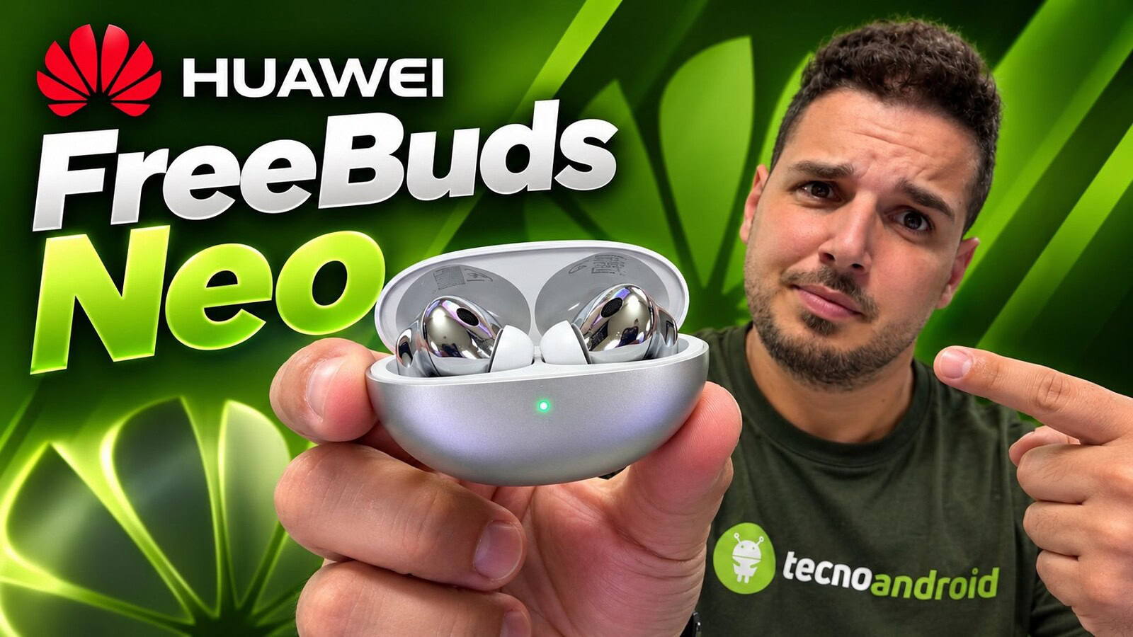 HUAWEI FreeBuds Neo: gli auricolari con design innovativo e ANC da top di gamma