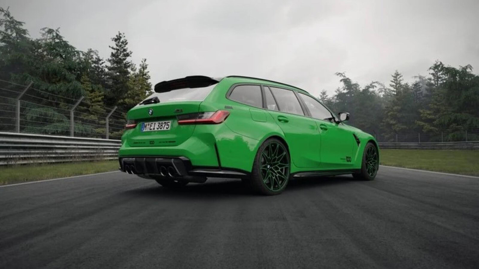 BMW M 100 Jahre Nürburgring: 9 modelli in verde speciale