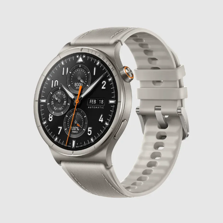 Vivo WATCH 6 - dettaglio Vivo WATCH 6 ufficiale: zaffiro, GPS doppia frequenza ed eSIM