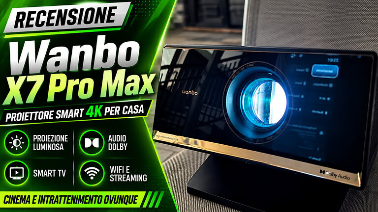 Wanbo X7 Pro Max recensione