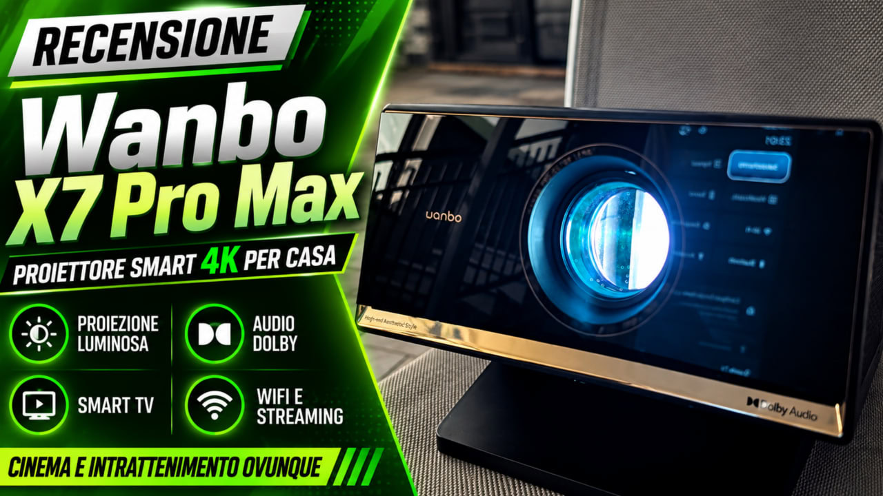 Wanbo X7 Pro Max recensione