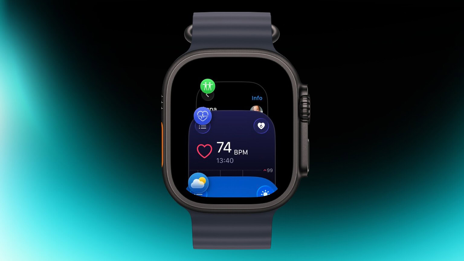 watchOS 27.2 riporta l'App Switcher con un nuovo gesto - App Switcher watchOS 27.2