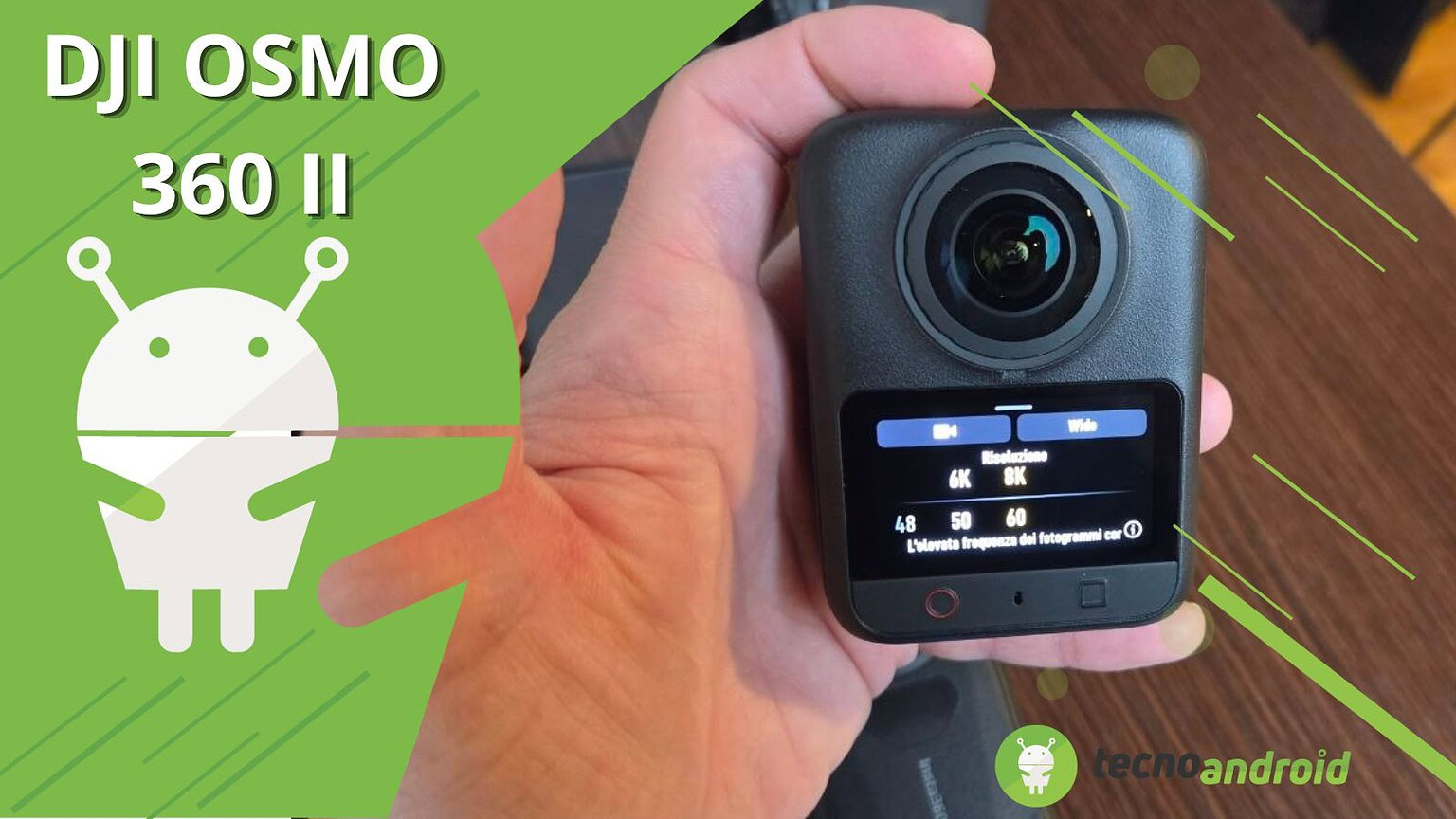 copertina DJI OSMO 360 II