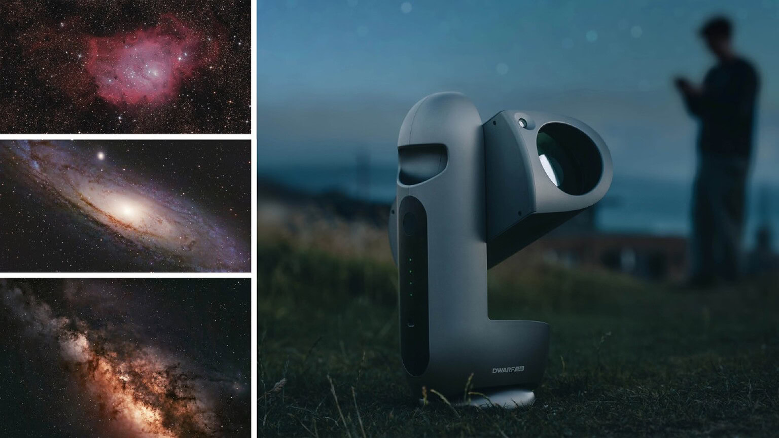 DWARFLAB Draco, il telescopio smart da 90mm arriva in Italia