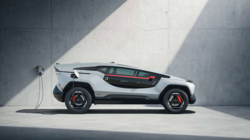 CEER Exobot, le auto elettriche saudite che sfidano il Cybertruck di Tesla